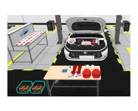 六軸汽車虛擬仿真項目