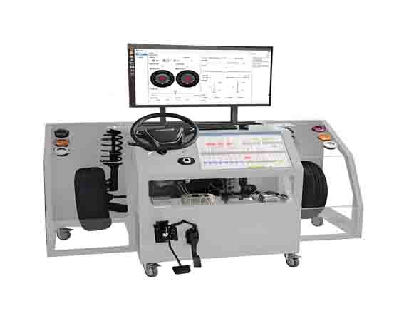 汽車線控底盤教學(xué)平臺(tái)