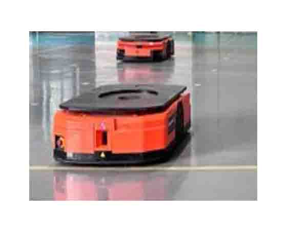 AGV小車的實訓室